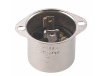 Cooper Eaton CWL115FI Flanged Inlet 15A 125V 2P2W H/L Black | Industrial Supplies