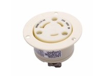 Cooper Eaton CWL1230FO Flanged Outlet 30A 480V 3PH 3P3W H/L Black & White
