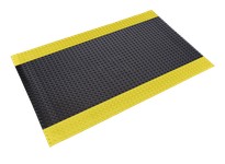 Crown CXR0036YBC 850 Series Deck Plate Runner Black w/Yellow | 3 Ft Wide