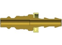 Dixon D2B2-B DF-Series Pneumatic Push-Loc Hose Barb Plug