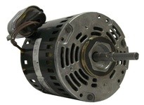 Fasco D487 Condenser Fan Motor, 1/10 HP, 1 Ph, 60 Hz, 115/208-230 V, 1550 RPM, 1 Speed, 42 Frame, OAOD487 Condenser Fan Motor1/1
