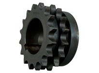 D50P17H Double Roller Chain Sprocket Bushed for MST (P1) | High-Quality Industrial Supplies