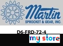 Martin D6-FRD-72-4 72" BELT WIDE CEMA D FLAT IMPACT
