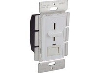 Orbit D603SL-I SLIDE DIMMER 3-W + LED & SWITCH - IVORY | YarinInd