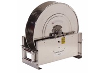 ReelCraft D9300 OMSBW-S Hose Reel - 3/4 x 50FT SS Oil | All Stainless Steel