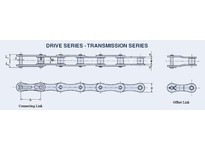 HKK DA080SCL1 A2080 spring connecting link 2" pitch connecting link