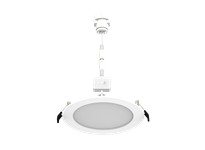 RAB DAISY6 (1)-6" DAISY WAFER 11W 1000LM CRI90 5CCT SMOOTH + (1)-CONNECTOR