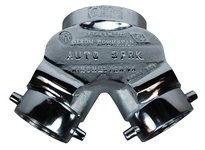 Dixon DCS4025F-C Double Clapper Siamese Connection Back Outlet