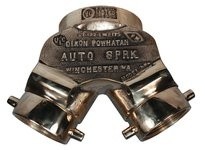 DIXON DCS4025F-P STRAIGHT 4 FNPT X 2-1/2 FNST DBL CLAPPER SIAMESE-POLISHED