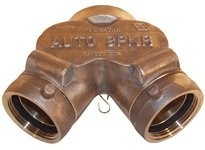 Dixon DCS4025F-SP Double Clapper Siamese Connection Back Outlet | Industrial Supplies