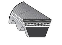 Bando DDPF5450 45 inch long 0.669 inch wide 0.433 inch high V-Belt