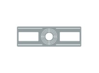 RAB DLPLATE/WFR3456 MOUNTING PLATE FOR WAFER 3"/4"/5"/6"