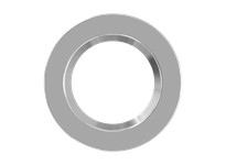 RAB DLTRIM/CRLEDFA4R-BNS Color Trim for CRLEDFA 4" | Brushed Nickel Smooth