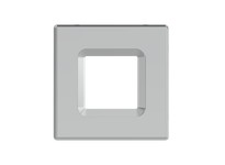 RAB DLTRIM/WFRL4S-BNS COLOR TRIM FOR SQUARE WAFER 4" BRUSHED NICKEL SMOOTH