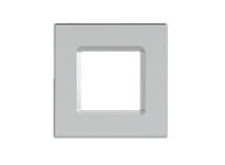 RAB DLTRIM/WFRL6S-BNS COLOR TRIM FOR SQUARE WAFER 6" BRUSHED NICKEL SMOOTH