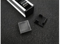 Fastube DM-2045C Conveyor Channel Plastic End Cap | Durable & Reliable