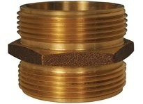 Dixon DMH15F15F Double Male Hex Nipple Brass