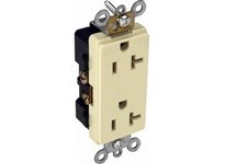 Orbit DR20-SBK 20A Decorative Duplex Receptacle Black | Industrial Supplies