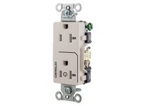 Hubbell Wiring DR20C1LATR 1/2 CONTROLLED 20A 125V | YarinInd