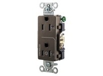 Hubbell Wiring DR20C1TR 1/2 CONTROLLED 20A 125V B/S TR DECOBR | Quality Supplies