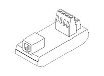 Red Lion Controls DRRJ45P6 6 x RJ45 CONNECTOR | High-Quality Industrial Supplies