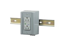 Hubbell Wiring DRUBTVSS15 DIN-R UTL BOX 15A 125V TVSS DUP GY | Industrial Supplies