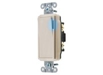 Hubbell Wiring DS120ILLA SWITCH DECO SER SP 20A 120/277V | High-Quality Electrical Switch