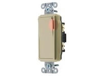 Hubbell Wiring DS120PLI SWITCH DECO SER SP 20A 120/277V PLI