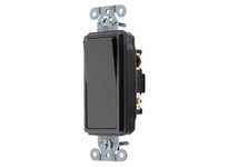 Hubbell Wiring DS320BKLV SWITCH DECO 3-WAY 5A 24VDC | Industrial Supplies