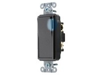 Hubbell Wiring DS320ILBK SWITCH DECO SER 3W 20A 120/277V ILBK | Industrial Supplies