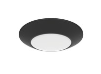 RAB DSK34-4R12930120BS SURFACE & FLUSH MOUNTS 750 LUMENS DSK34 4 INCH ROUND 12W 90CRI 3000K 120V BLACK SMOOTH