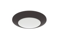 RAB DSK34-6R16930120BRS SURFACE & FLUSH MOUNTS 1000 LUMENS DSK34 6 INCH ROUND 16W 90CRI 3000K 120V BRONZE SMOOTH