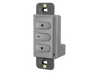 Hubbell Wiring DSM010GY LV MOMENTARY 0-10V DIMMING SWITCH GY