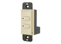 Hubbell Wiring DSM30I2P LV SW STYLN MOMENTARY 2 BTN LED IV