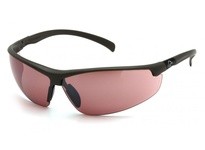 Pyramex Ducks Unlimited DUSB6627D Shooting Eyewear Vermillion Lens and OD Green Frame with DU Logo and PYRBAGDucks Unlimited Sho