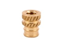 E-Z LOK DV-M25-TH Threaded Insert for Plastic - Tapered | YarinInd