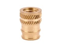 E-Z LOK DV-M60-TH Threaded Insert for Plastic - Tapered - Double vane - M6-1.0 Pack of 25