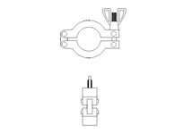 Dixon DVF-A40LH KF Vacuum Fitting Clamp | High-Quality Industrial Supplies