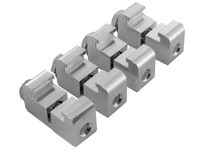 Dixon DVF-B63100LH ISO Double Claw Clamp