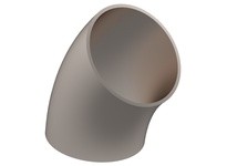 Dixon DVF-C400G1S Vacuum Weld 45° Elbow | YarinInd