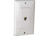 Orbit DWJ-64-W DECORATIVE WALL JACK 1-6P4C WHITE