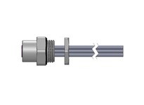 Remke E04Z0010P M12 Etherlink Receptacle Female 4 Pole 1ft 24 AWG PG9 Thread