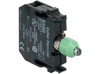 Cutler Hammer E22DL120G Indicator Pnl Mnt Light Unit LED Mnt-Sz 22mm Green 120VAC/VDC