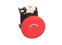 Cutler Hammer E22LLB2 Switch Part Pushbtn Operator 40Mm Red Btn Twist Release 22Mm Mnt E22 Series