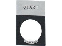 Cutler Hammer E22NS33 Accessory Legend Plates Start E22 Series