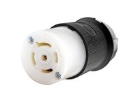 Hubbell Wiring HBL2803 LKG CONN 30A 240/415 3PH L26-30R | Durable Electrical Connector