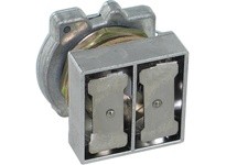 Cutler Hammer E30AC OPERATOR PB 30.5 MM SQUARE 2 BTN OPERATOR W/O BTNS TOP MOM/BTM MOM W/INTERLOCK