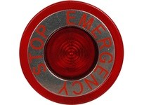 Cutler Hammer E34M2N8 ACCESSORY BUTTON RED (EMERG STOP) LENS | YarinInd