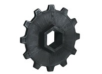 Rexnord 114-616-1 1700 Series Molded Non-Split Sprocket With 10 Teeth And a 2" Hex Shaft-Ready Bore Molded In Acetal