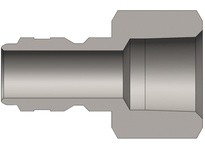 Dixon E3F3-S E-Series Straight Through Female Threaded Plug